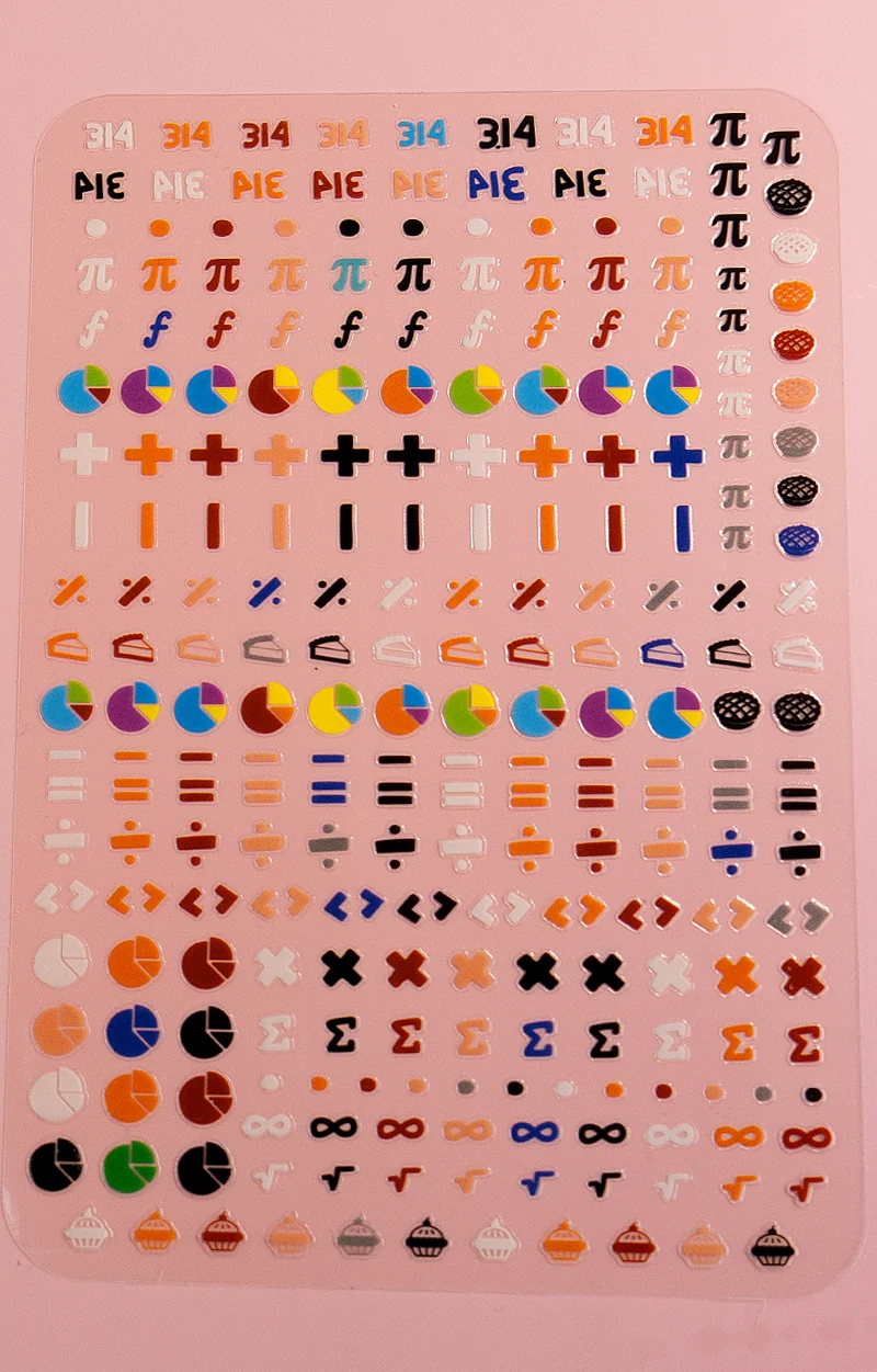 Limited Edition | Pi Nail Art Stickers - Image 3