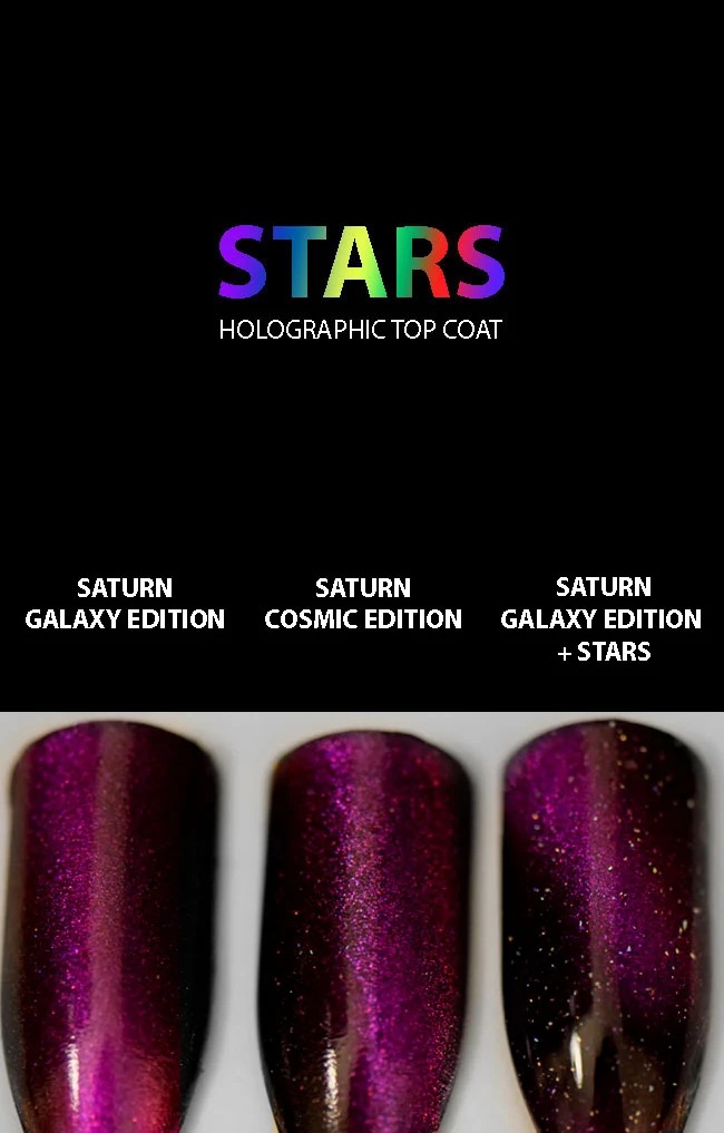 Stars - Limited Availability - Holographic Top Coat - Image 5