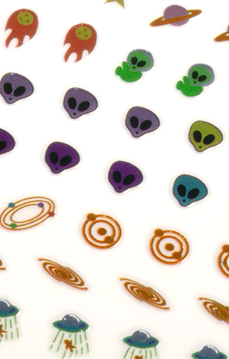Space Nail Art Stickers - Image 4