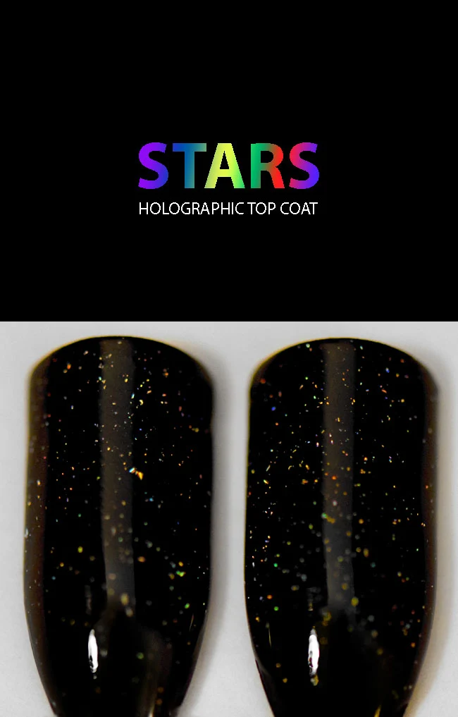 Stars - Limited Availability - Holographic Top Coat - Image 4